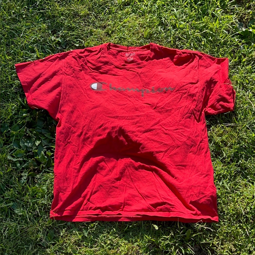 Champion Classic Red Tee